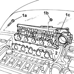 SINGLE CYLINDER HEAD - R.R. and Replace gasket