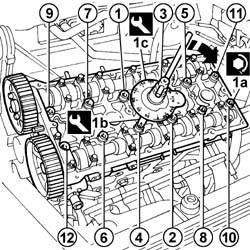 SINGLE CYLINDER HEAD - R.R. and Replace gasket