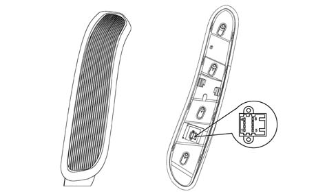 HEADLAMP ALIGNMENT CONTROL UNIT (CAF)
