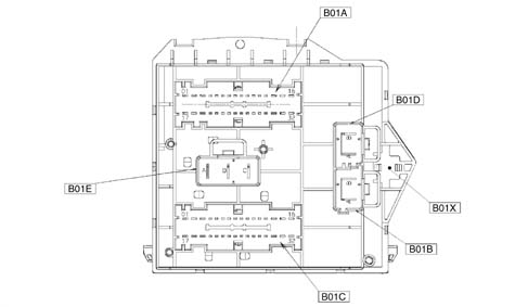 ENGINE COMPARTMENT CONTROL UNIT (CVM)