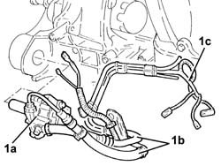ENGINE - Position on stand and Remove
