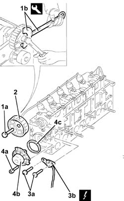 SINGLE CYLINDER HEAD, removed - Overhaul