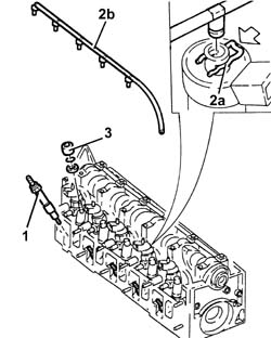 SINGLE CYLINDER HEAD, removed - Overhaul