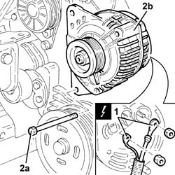 ENGINE - Position on stand and Remove