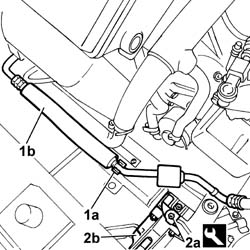 Converter VALVE ON power steering box - R.R.