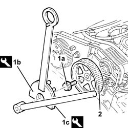 Water pump - R.R. with engine removed