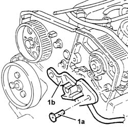 Water pump - R.R. with engine removed