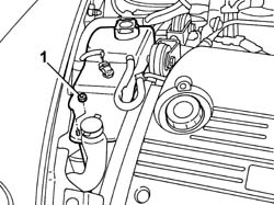 Power unit REACTION ROD - Replace