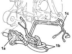 ENGINE - Position on stand and Remove
