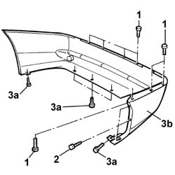 REAR BUMPER - R.R.