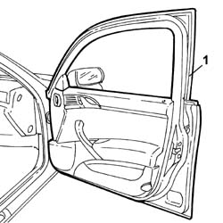 Front side door