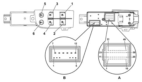 DRIVER'S DOOR NODE (NPG)