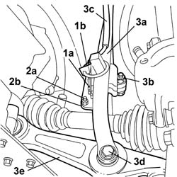 Front suspension FRAME - R.R.