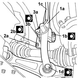 Front suspension FRAME - R.R.