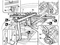Front suspension FRAME - R.R.