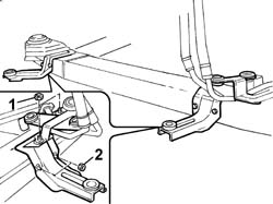 Front suspension FRAME - R.R.