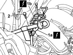 Power unit REACTION ROD - Replace