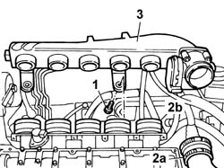 SINGLE CYLINDER HEAD, removed - Overhaul