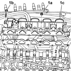 SINGLE CYLINDER HEAD, removed - Overhaul