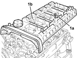 TOOTHED timing BELT - R.R. with engine removed