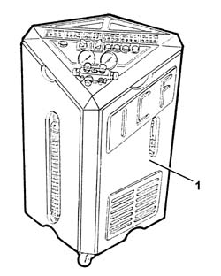 AIR CONDITIONING system COOLANT - Dry and repressurize