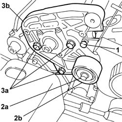 BRACKET ON ENGINE FOR REACTION ROD