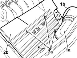 LEFT CYLINDER HEAD IGNITION COIL COVER - R.R.