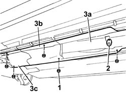 Exhaust pipe HEAT SHIELDS - R.R.