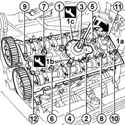 SINGLE CYLINDER HEAD - R.R. and Replace gasket