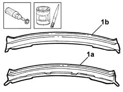 REARSCREEN BASE CROSSMEMBER