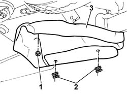 Exhaust pipe HEAT SHIELDS - R.R.