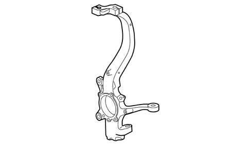 FRONT SUSPENSION WITH VIRTUAL STEERING AXLE
