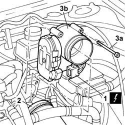 THROTTLE CASING - R.R.