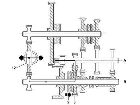 F40 GEARBOX