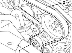 SINGLE CAMSHAFT HOUSING - REPLACE gasket