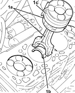 CONNECTING ROD and PISTON SET - R&R