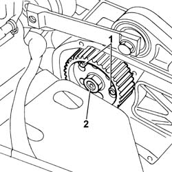 PRESSURE PUMP drive PULLEY - R.R.