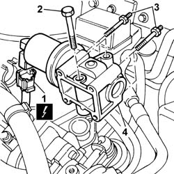 INTAKE MANIFOLD - R.R. and Replace gasket