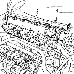 INTAKE MANIFOLD - R.R. and Replace gasket
