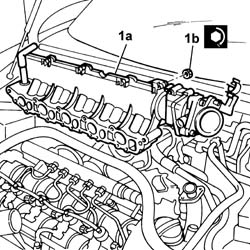 INTAKE MANIFOLD - R.R. and Replace gasket