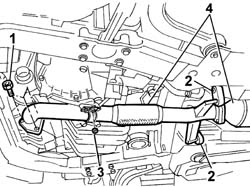 Exhaust PIPE assembly - R.R.