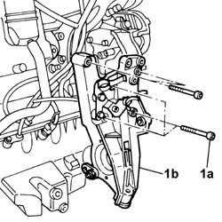 ENGINE - Position on stand and Remove