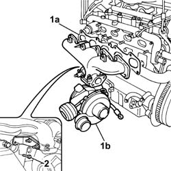 ENGINE - Position on stand and Remove