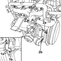 ENGINE - Position on stand and Remove