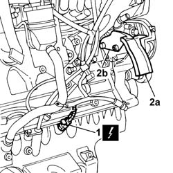 ENGINE - Position on stand and Remove