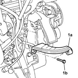 ENGINE - Position on stand and Remove