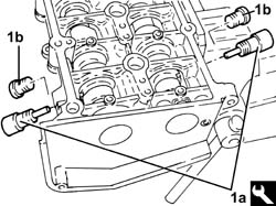 SINGLE CYLINDER HEAD, removed - Overhaul