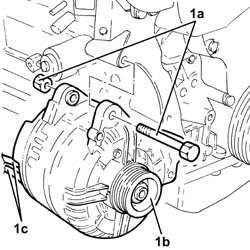 ENGINE - Position on stand and Remove
