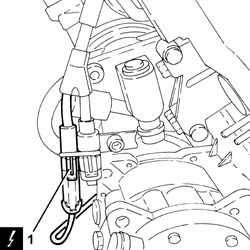 ENGINE - Position on stand and Remove
