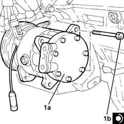 ENGINE - Position on stand and Remove